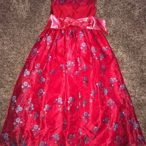 Girl’s Disney Elena of Avalor red dress
